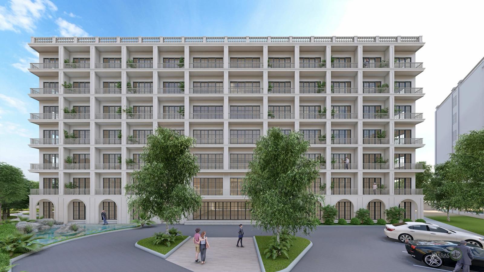 Del Mar 7-storey condotel building